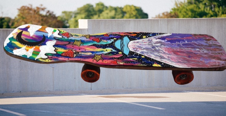 This makes you want to skateboard